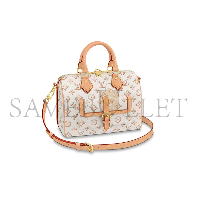 l**is V*t*n speedy bandouliere 25 monogram beige clair m20919 (25*19*15cm)